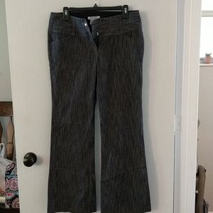 Flared dress pants